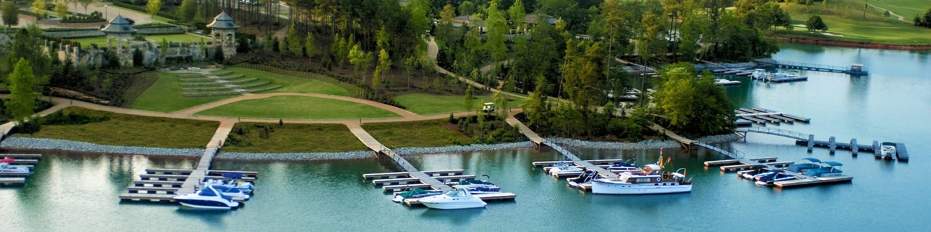 Greenville - Spartanburg featuring a coastal town, tranquil scenes and a bay or harbor