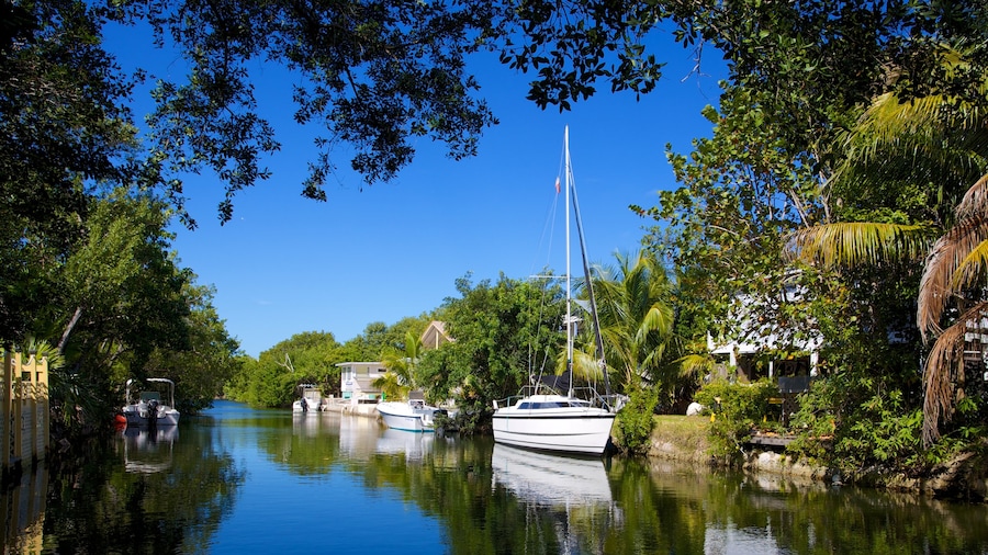 Big Pine Key featuring a river or creek, a bay or harbor and general coastal views