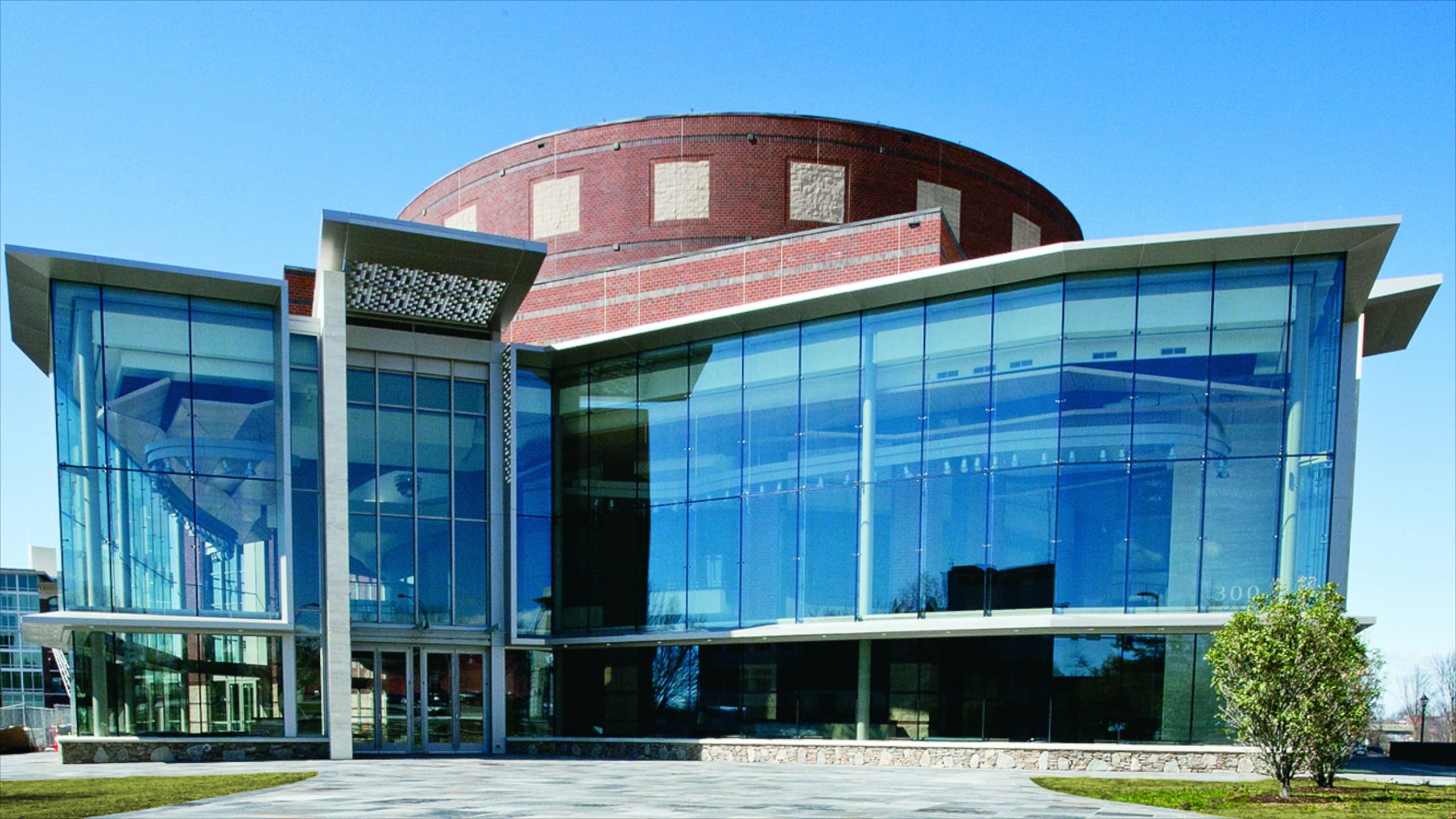 Greenville showing modern architecture