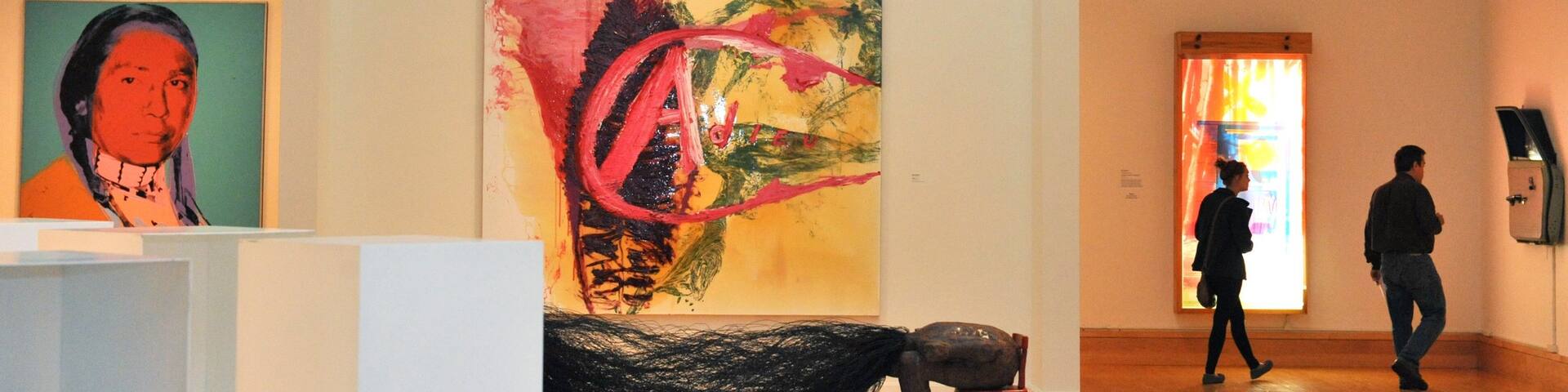 Dayton Art Institute featuring art and interior views