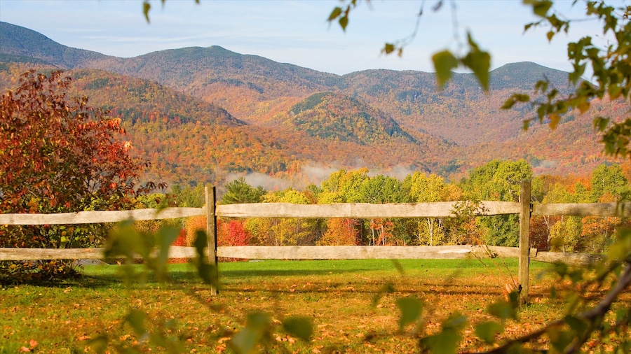Vermont which includes fall colors, mountains and landscape views