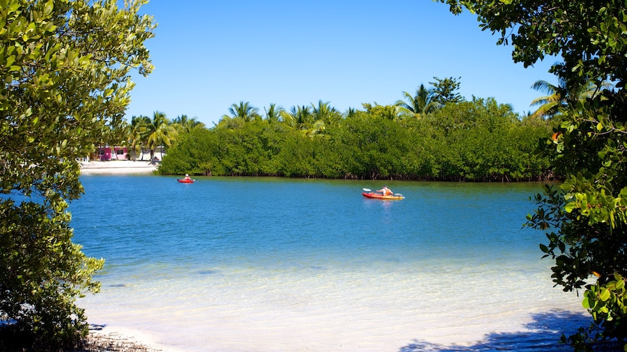 Curry Hammock State Park som inkluderar kajak eller kanot och en sandstrand
