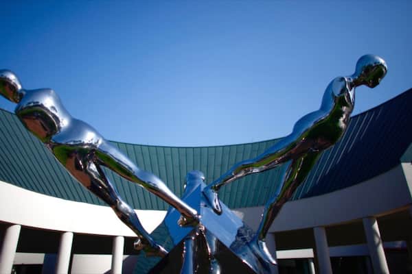 Bäckereimuseum das einen Outdoor-Kunst