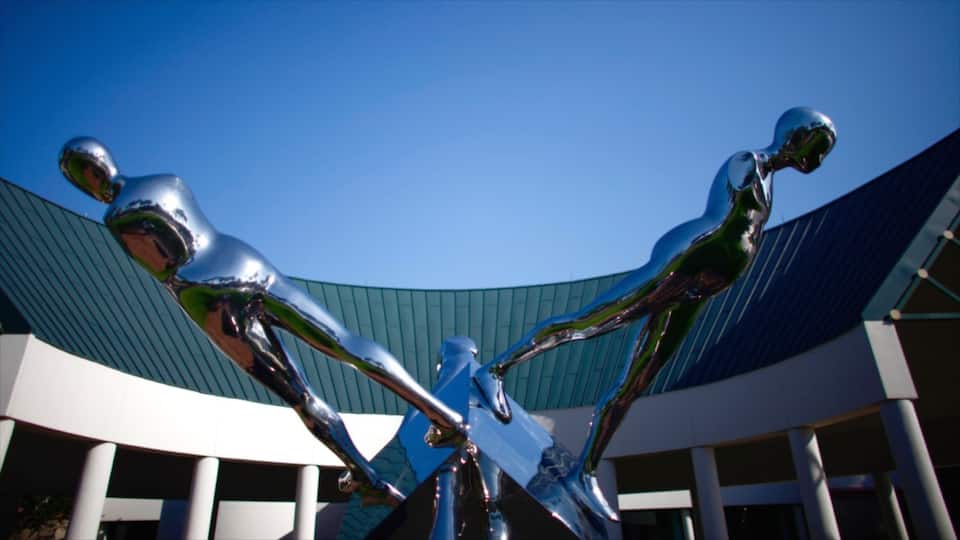 The Baker Museum which includes outdoor art