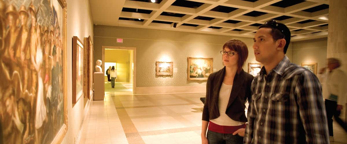 Cummer Museum of Art and Gardens which includes interior views and art as well as a couple
