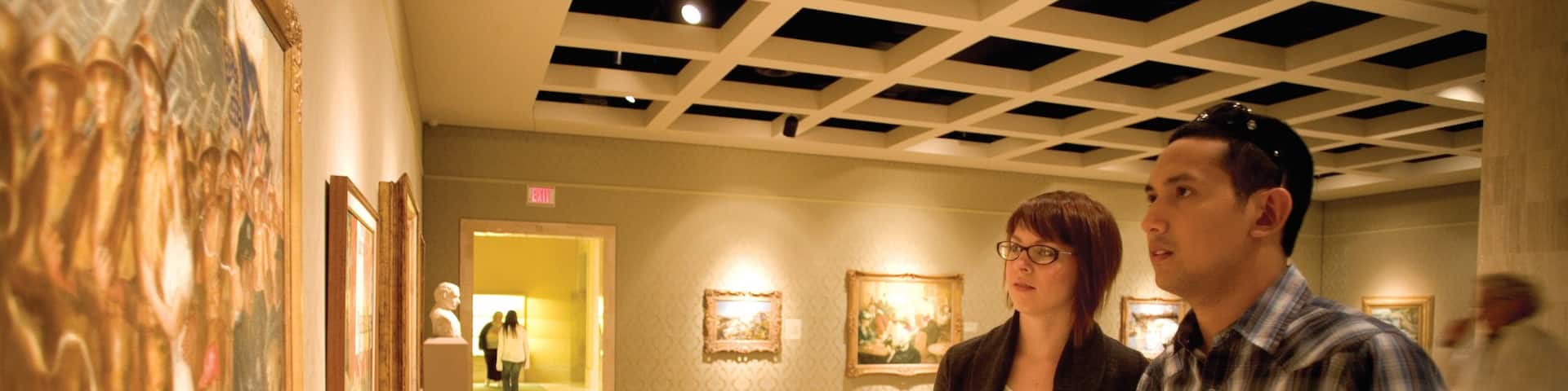 Cummer Museum of Art and Gardens which includes art and interior views as well as a couple