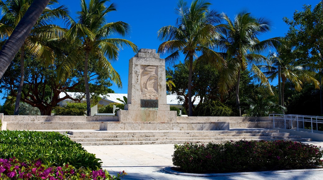 Hurricane-monumentet som viser monument