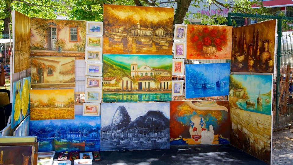 Ipanema which includes art