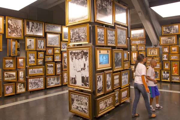 Musée du football mettant en vedette vues intérieures