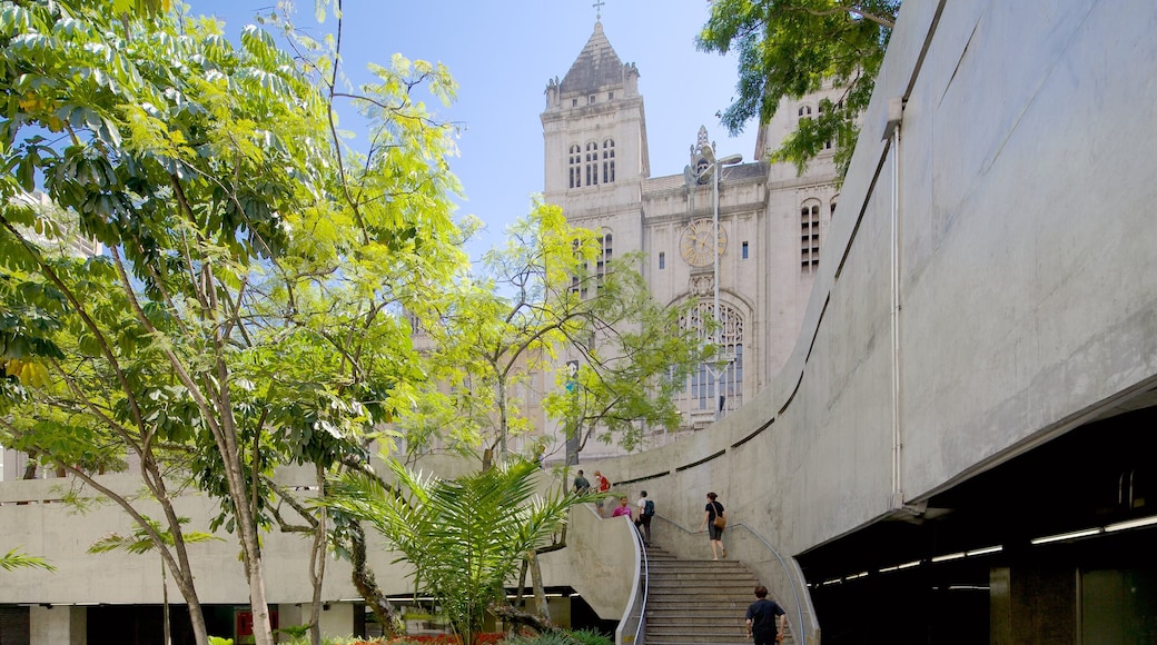 Sao Bento Monastery featuring a city