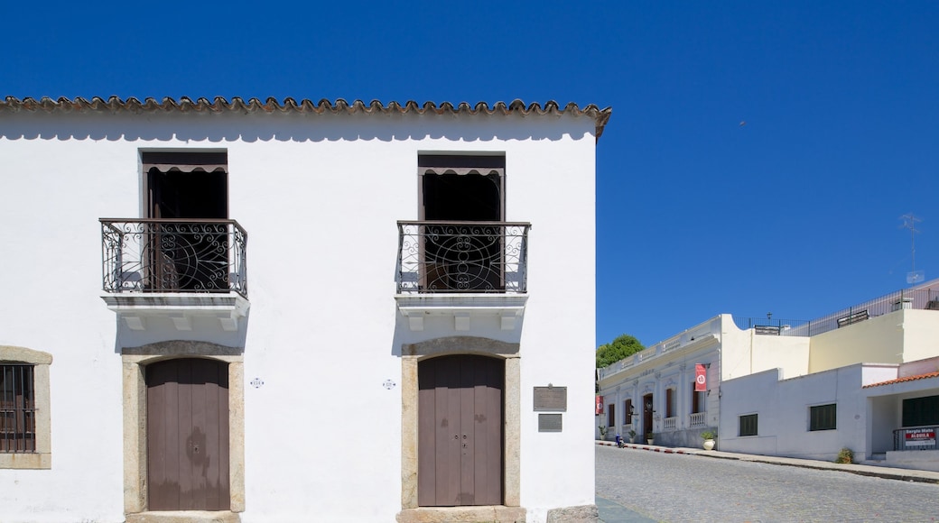 Spanish Museum which includes street scenes and a house