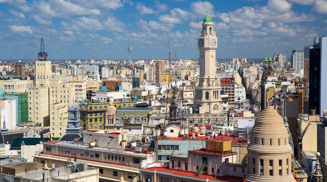 Buenos Aires showing heritage architecture, skyline and a city