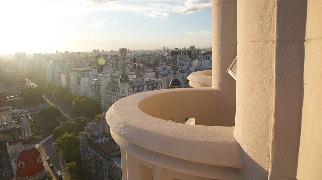 Palacio Barolo toont een stad