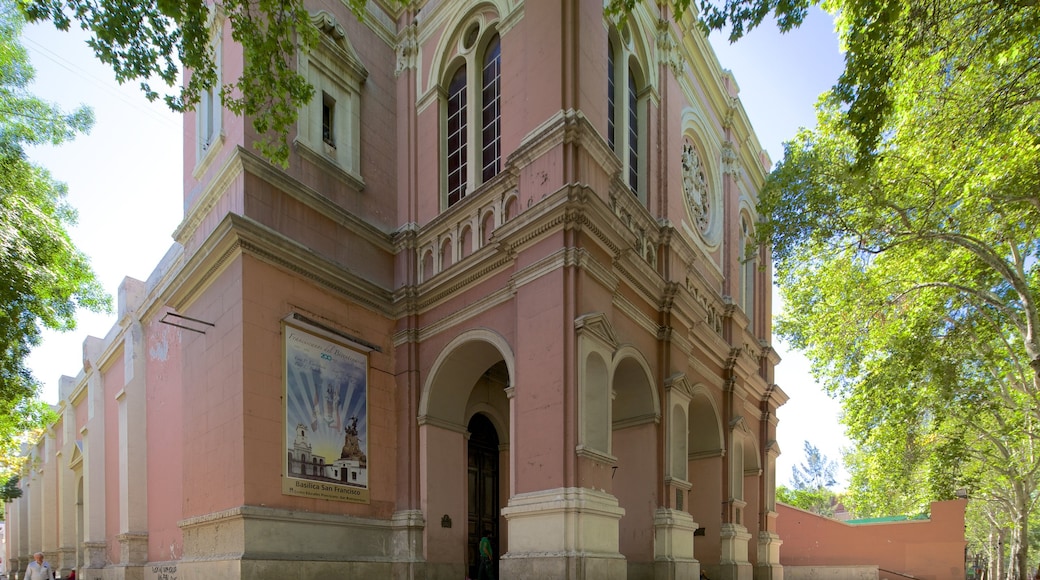 Basilica de San Francisco featuring a church or cathedral