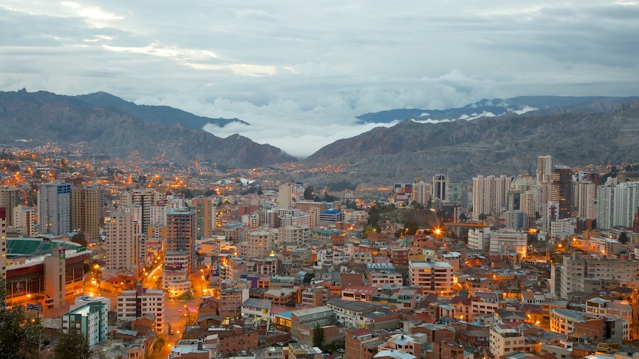 La Paz which includes a city