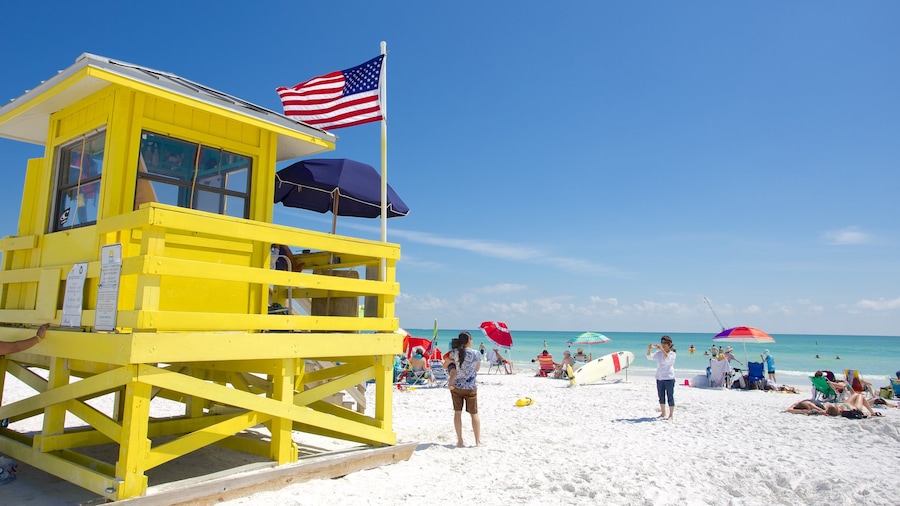 Siesta Key Public Beach featuring a beach