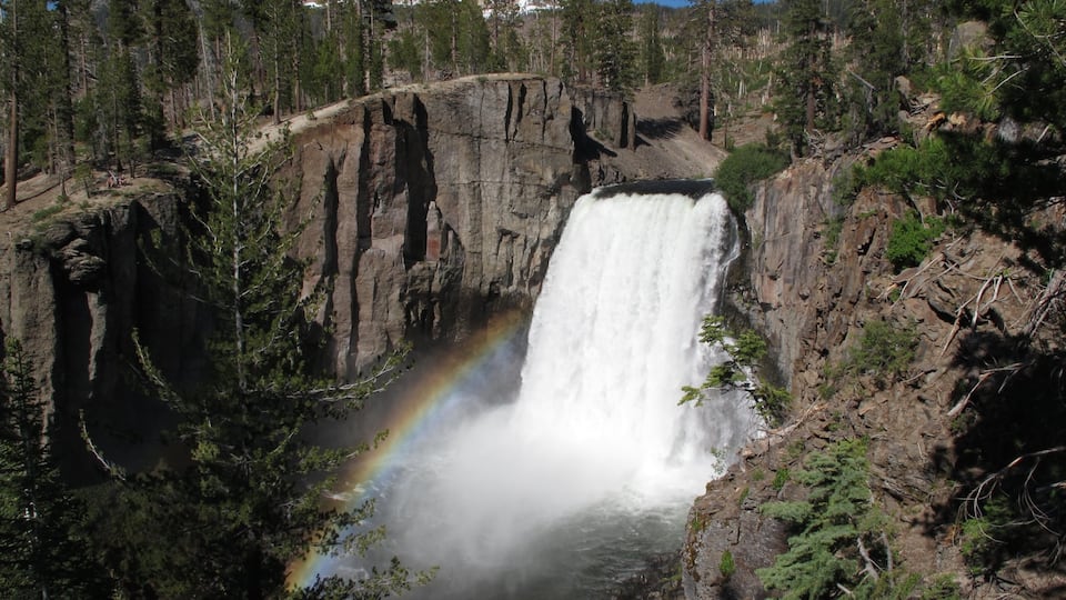 Central Interior California featuring a cascade