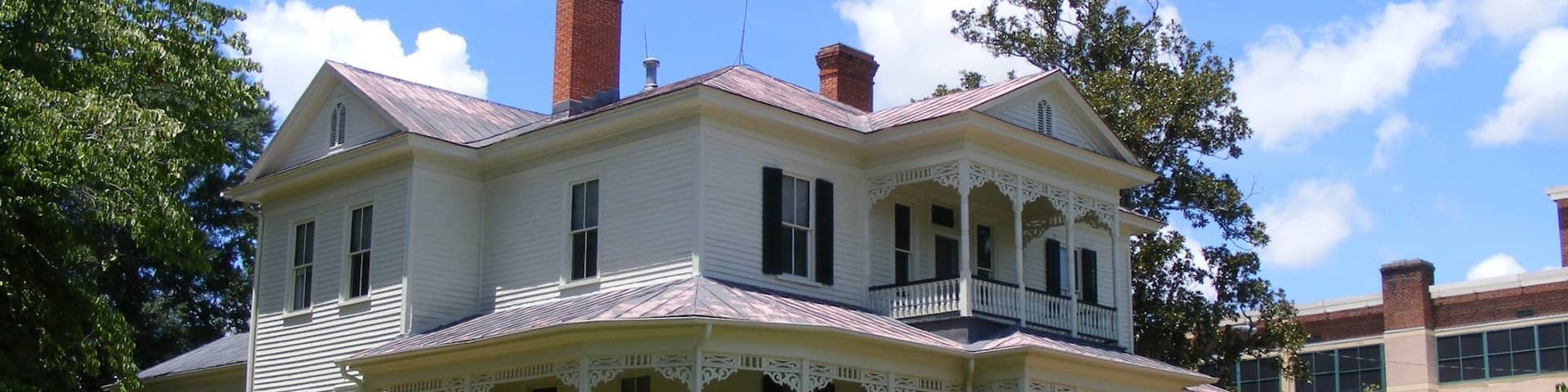 Fayetteville mit einem Haus