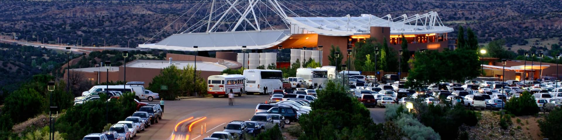 Santa Fe Opera showing a city