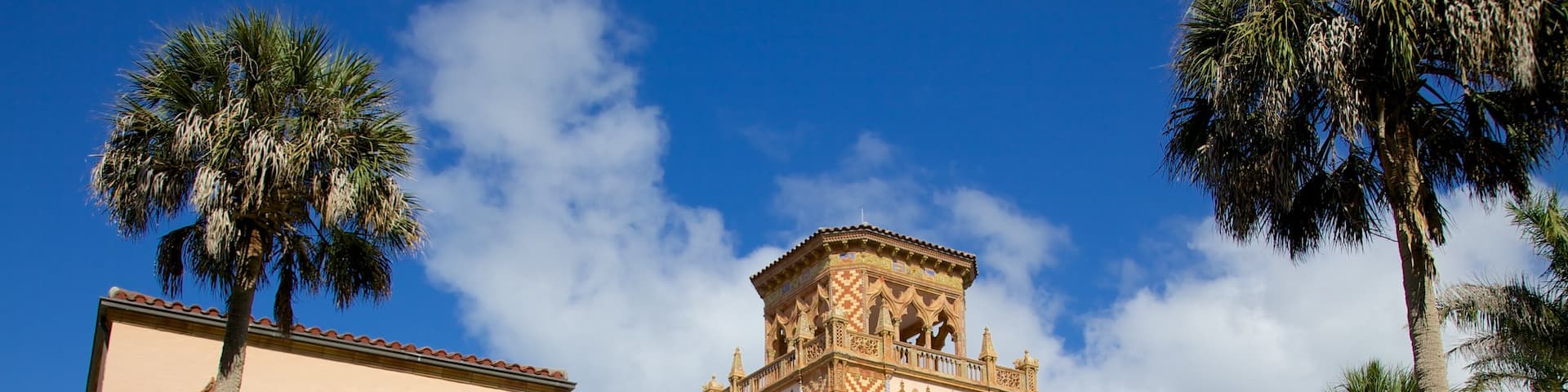 Ca d\'Zan Mansion featuring a house and heritage architecture