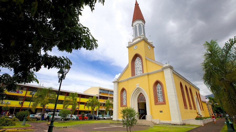 Cathédrale de l\'Immaculée Conception bevat religieuze aspecten en een kerk of kathedraal