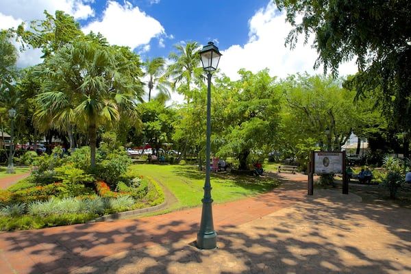Parc Bougainville featuring a park