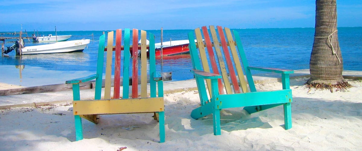 Cayo Corker mostrando una playa de arena