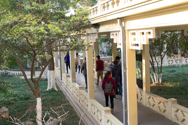 Nanjing Presidential Palace featuring heritage architecture