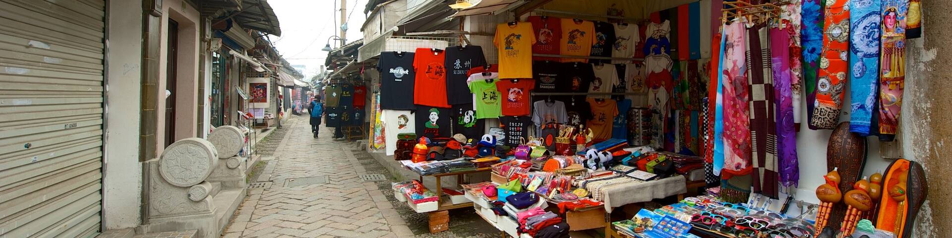 Master of the Nets Garden showing markets