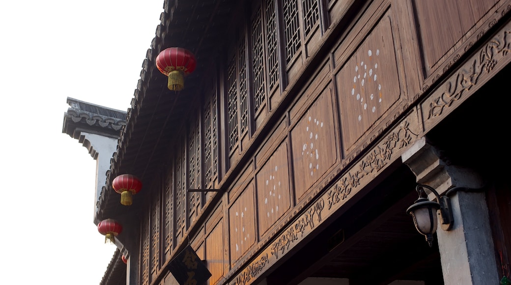 Jiaxing das einen historische Architektur und Tempel oder Andachtsstätte