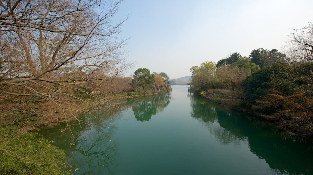 Zhejiang featuring a river or creek