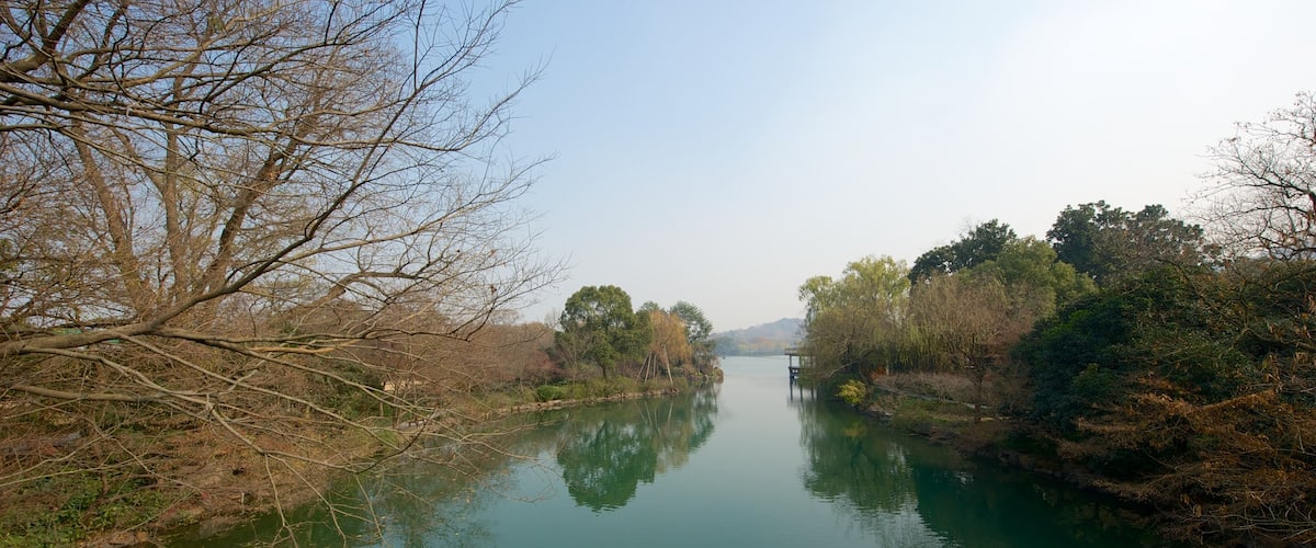 Zhejiang featuring a river or creek