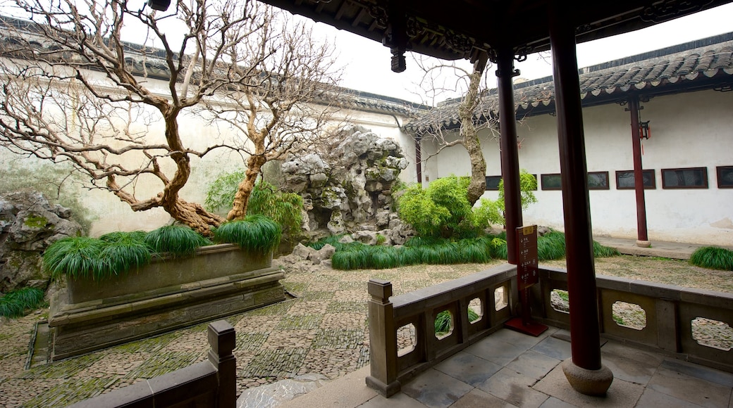 Master of the Nets Garden showing religious elements and a temple or place of worship