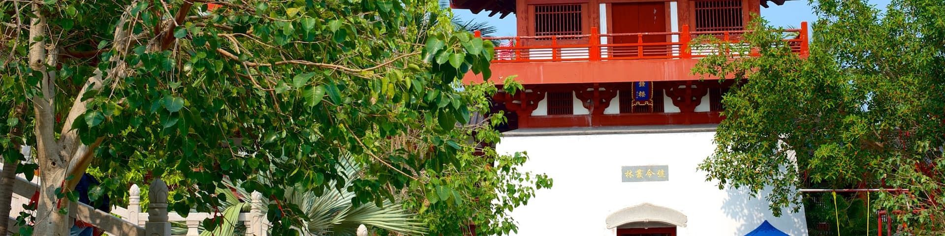 Nanshan Temple featuring religious aspects and a temple or place of worship