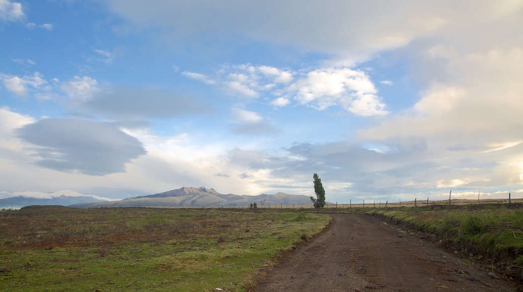 Nationaal Park Cotopaxi bevat vredige uitzichten