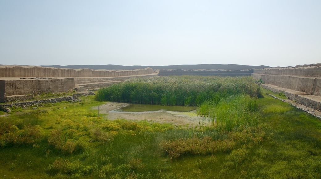 Chan Chan showing landscape views