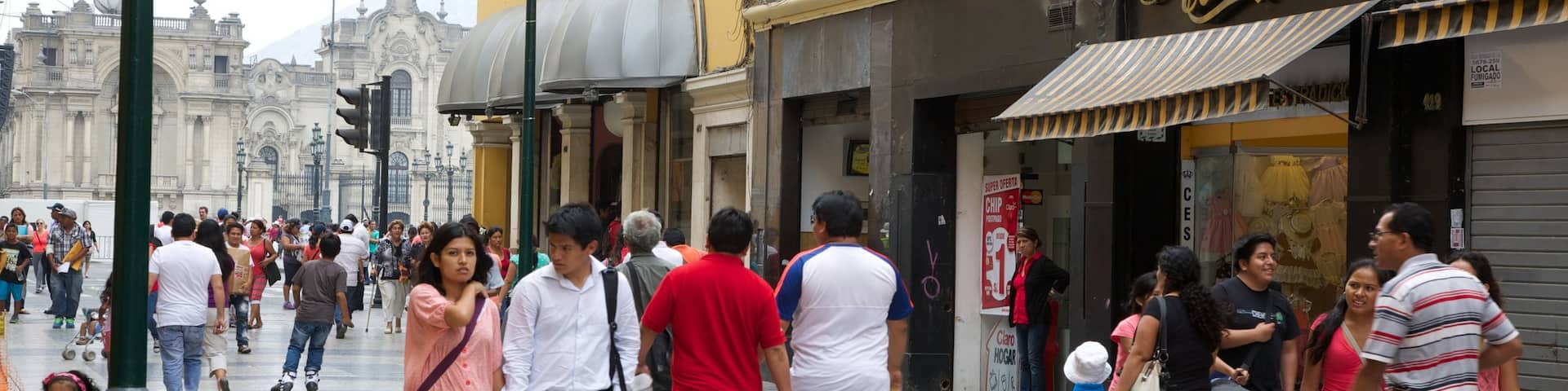 Πεζόδρομος Jirón de la Unión, Λίμα, Περιοχή Λίμα, Περού