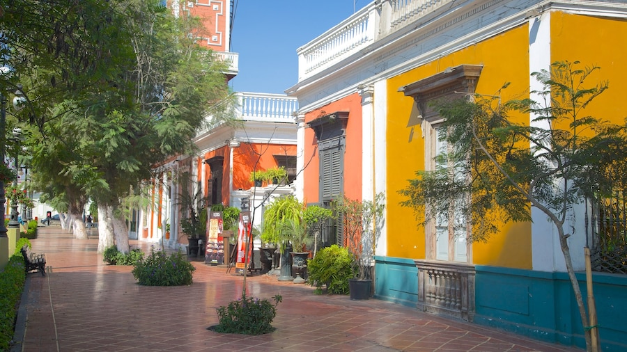 Barranco mettant en vedette scènes de rue