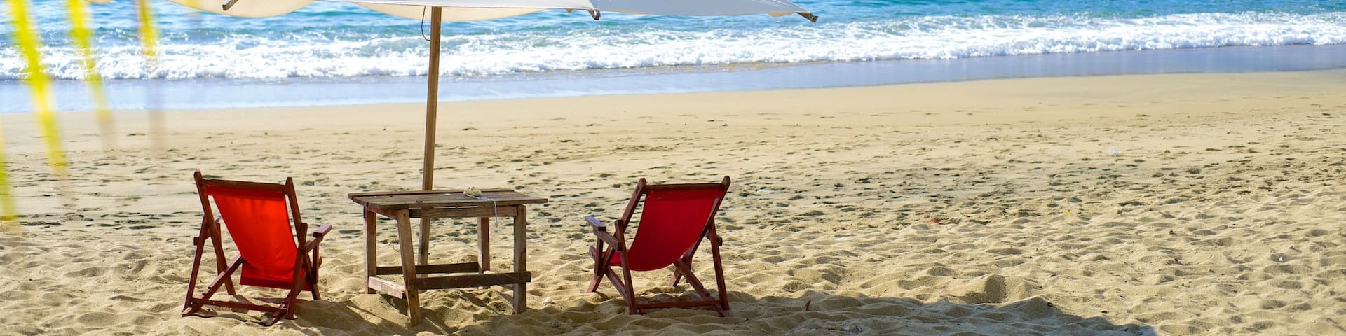 Playa La Audiencia welches beinhaltet Landschaften, tropische Szenerien und Sandstrand
