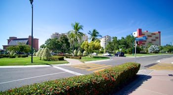 Ixtapa-Zihuatanejo mit einem Stadt und Straßenszenen