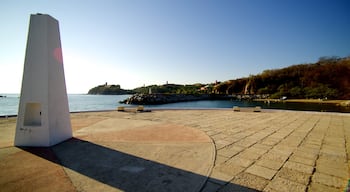 Zaachila Beach which includes general coastal views