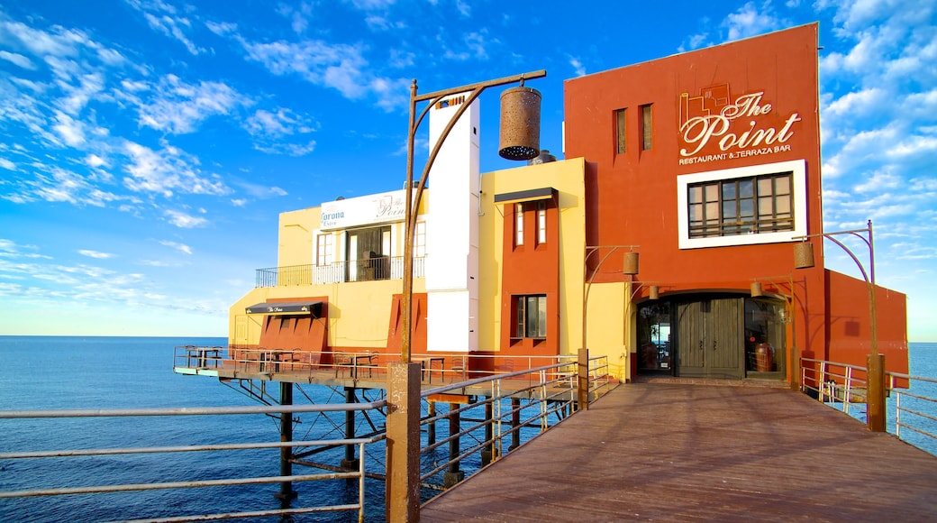 Puerto Peñasco ofreciendo vistas generales de la costa y escenas urbanas