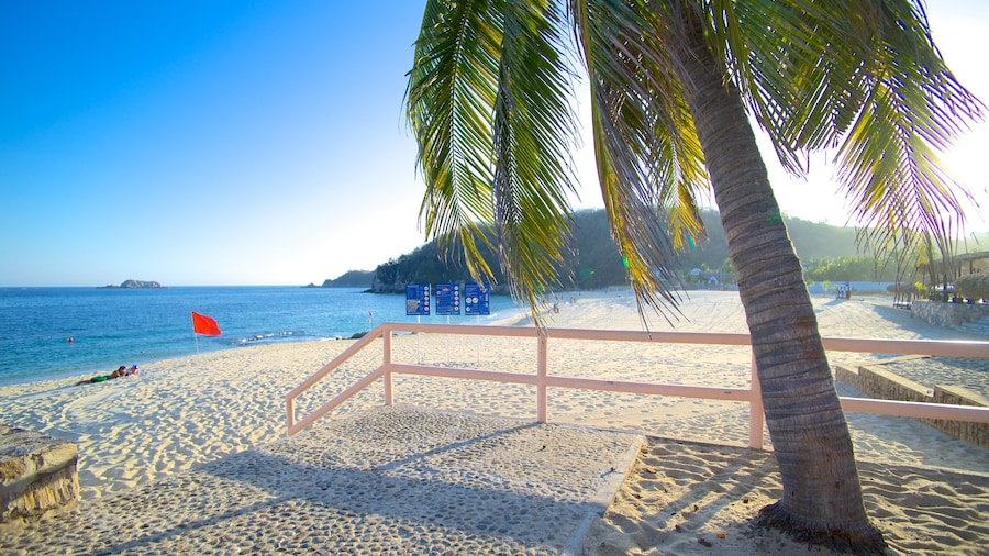 Spiaggia di Chahue che include paesaggio tropicale e spiaggia