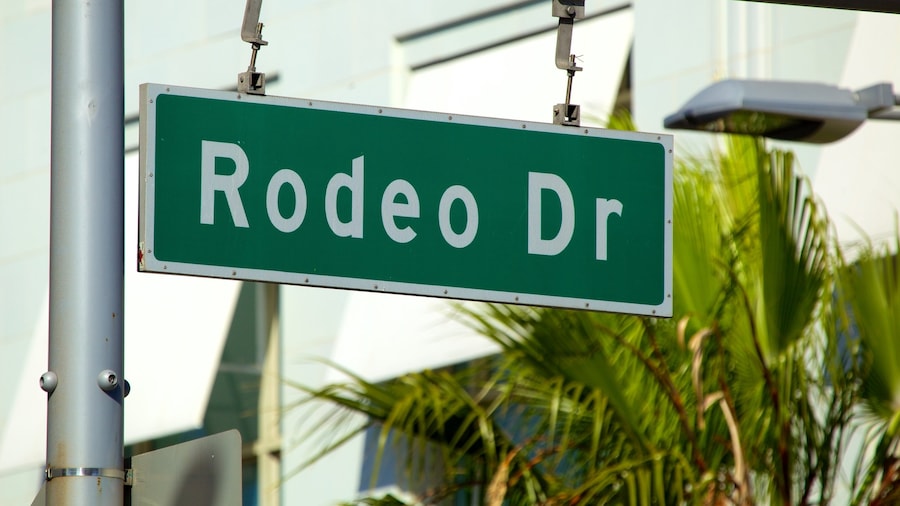 Rodeo Drive có tính năng biển hiệu