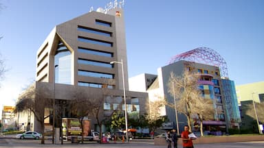 Tijuana which includes street scenes and a city