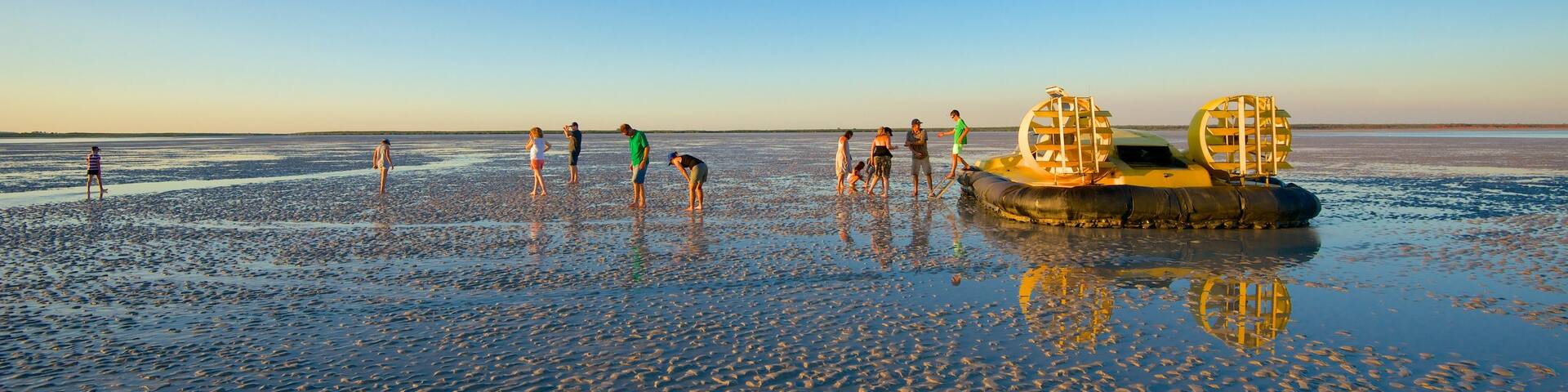 The Kimberley showing landscape views and a sandy beach