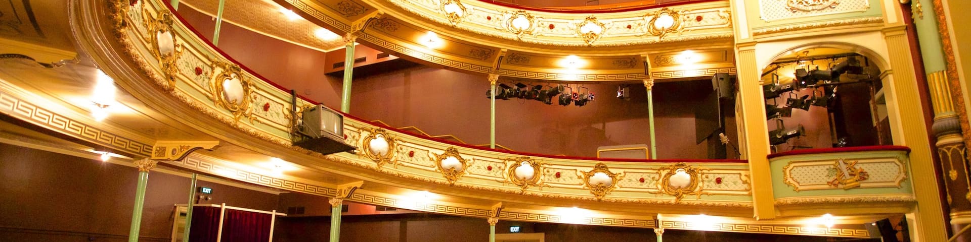 Theatre Royal which includes theater scenes and interior views