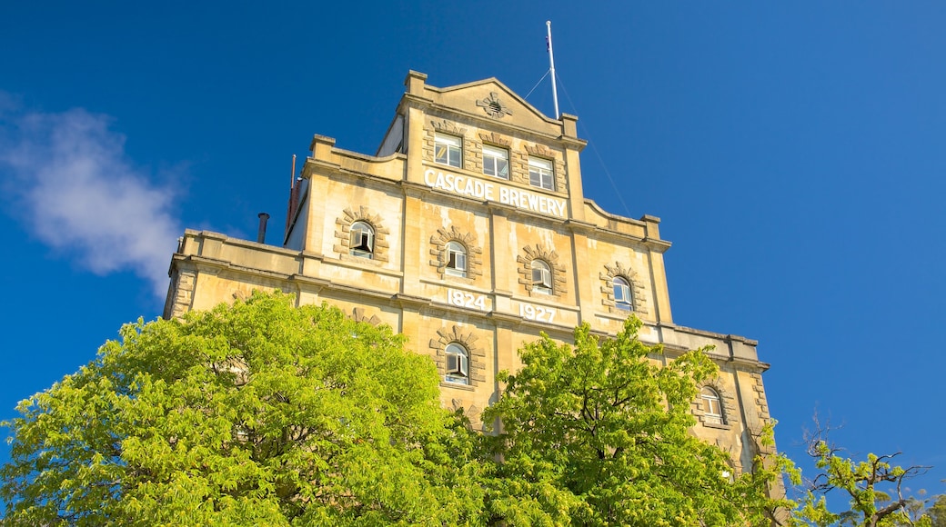 Cascade Brewery showing heritage architecture