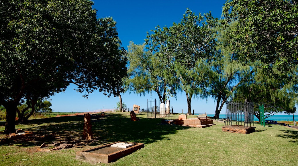 Town Beach featuring a cemetery