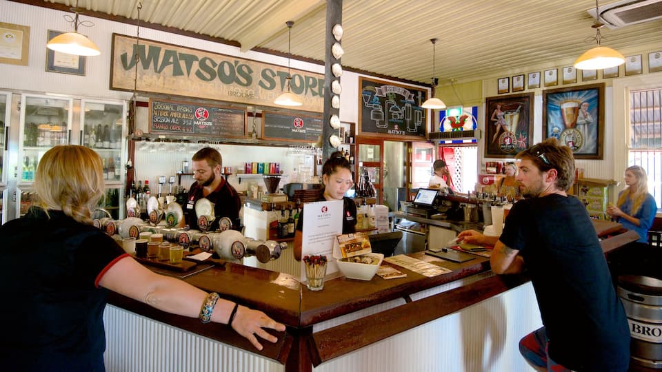 Matso\'s Brewery which includes drinks or beverages, a bar and interior views